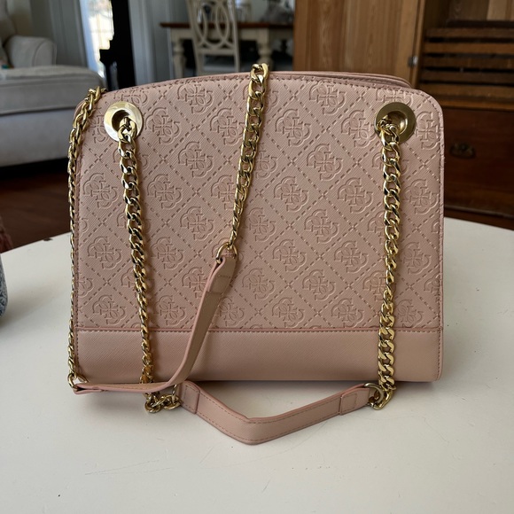 Light Pink Guess Purse - Picture 3 of 8